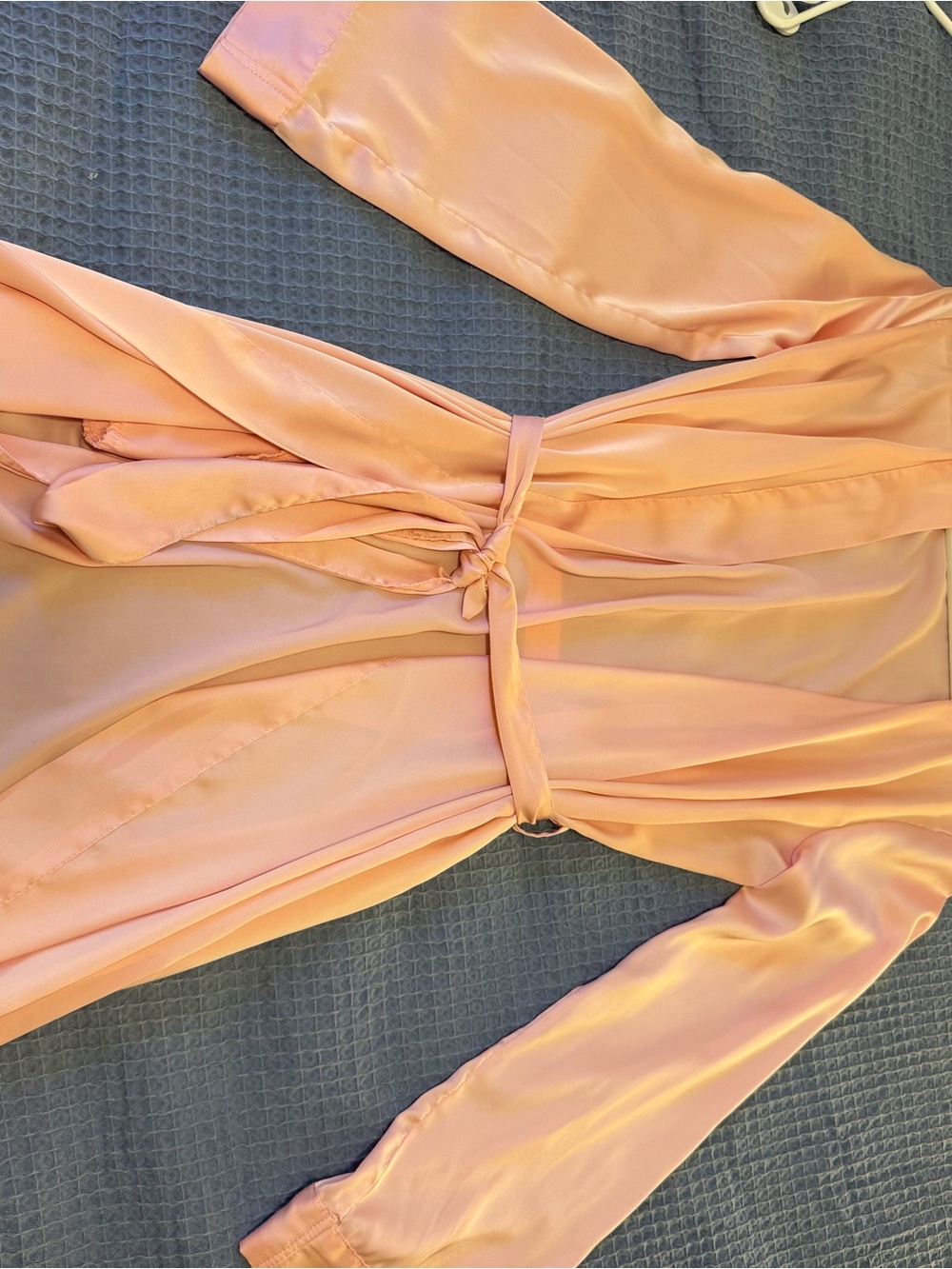 Satin Pink Robe